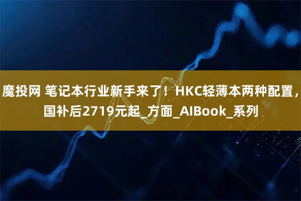 魔投网 笔记本行业新手来了！HKC轻薄本两种配置，国补后2719元起_方面_AIBook_系列