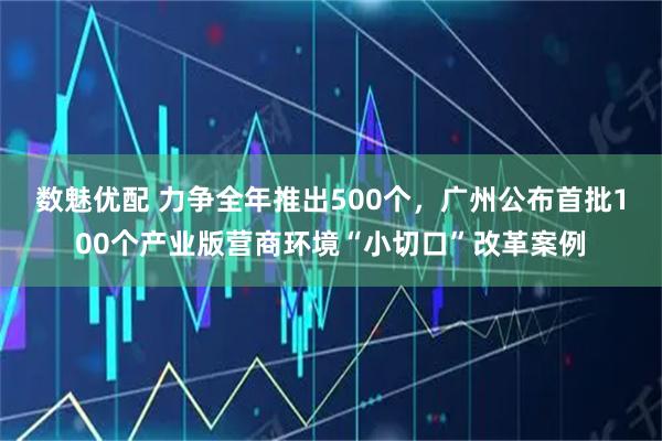 数魅优配 力争全年推出500个，广州公布首批100个产业版营商环境“小切口”改革案例